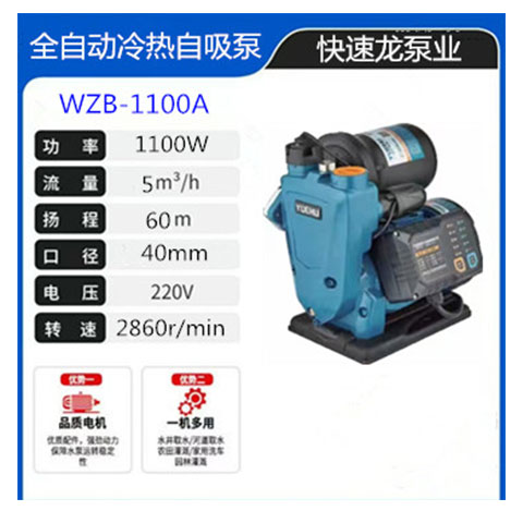 全自动冷热自吸泵，